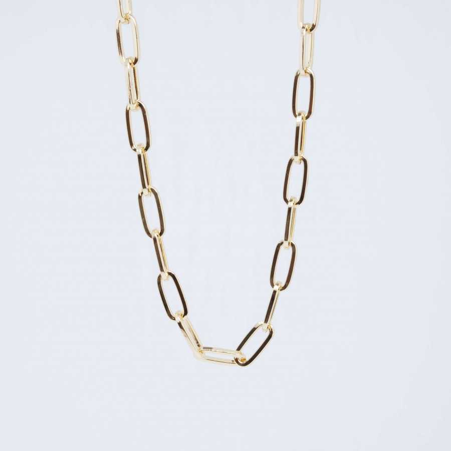 Cadena acero dorado Elsbeth