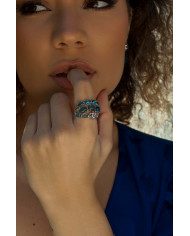 Anillo plata Marcela