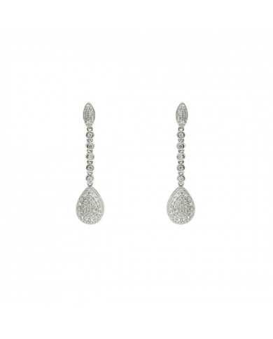 Pendientes plata Sandrine