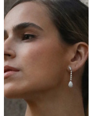 Pendientes plata Sandrine