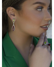 Pendientes plata Madeine