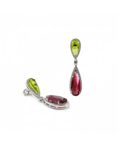 Pendientes plata Madeleine